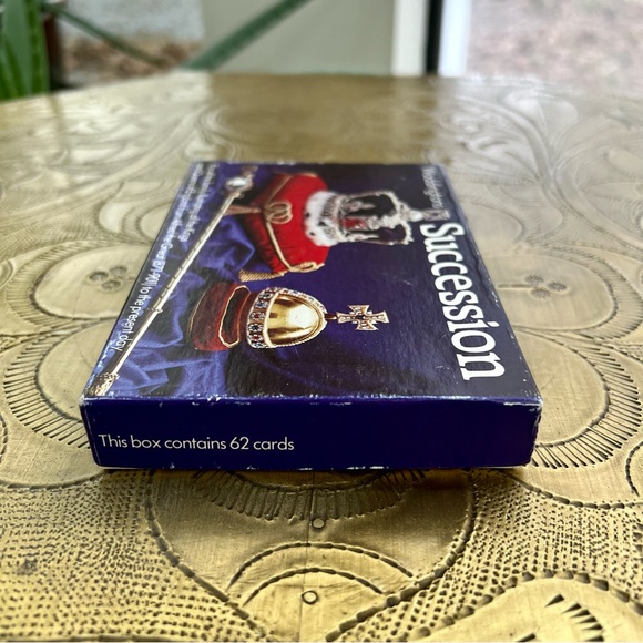 1976 Card Game Waddingtons Succession Kings Queens of England (62 cards) boxed - Picture 3 of 8